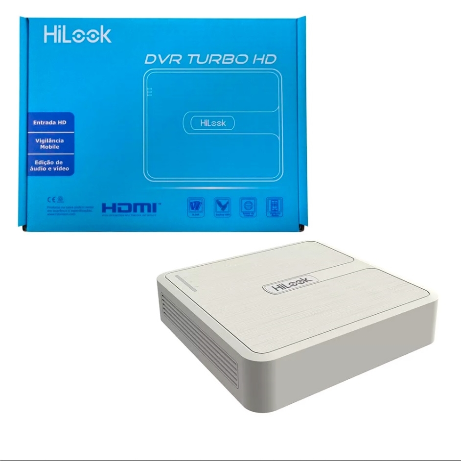 Dvr 4 Canais Hilook 5 Em 1 Lite 720p/1080n